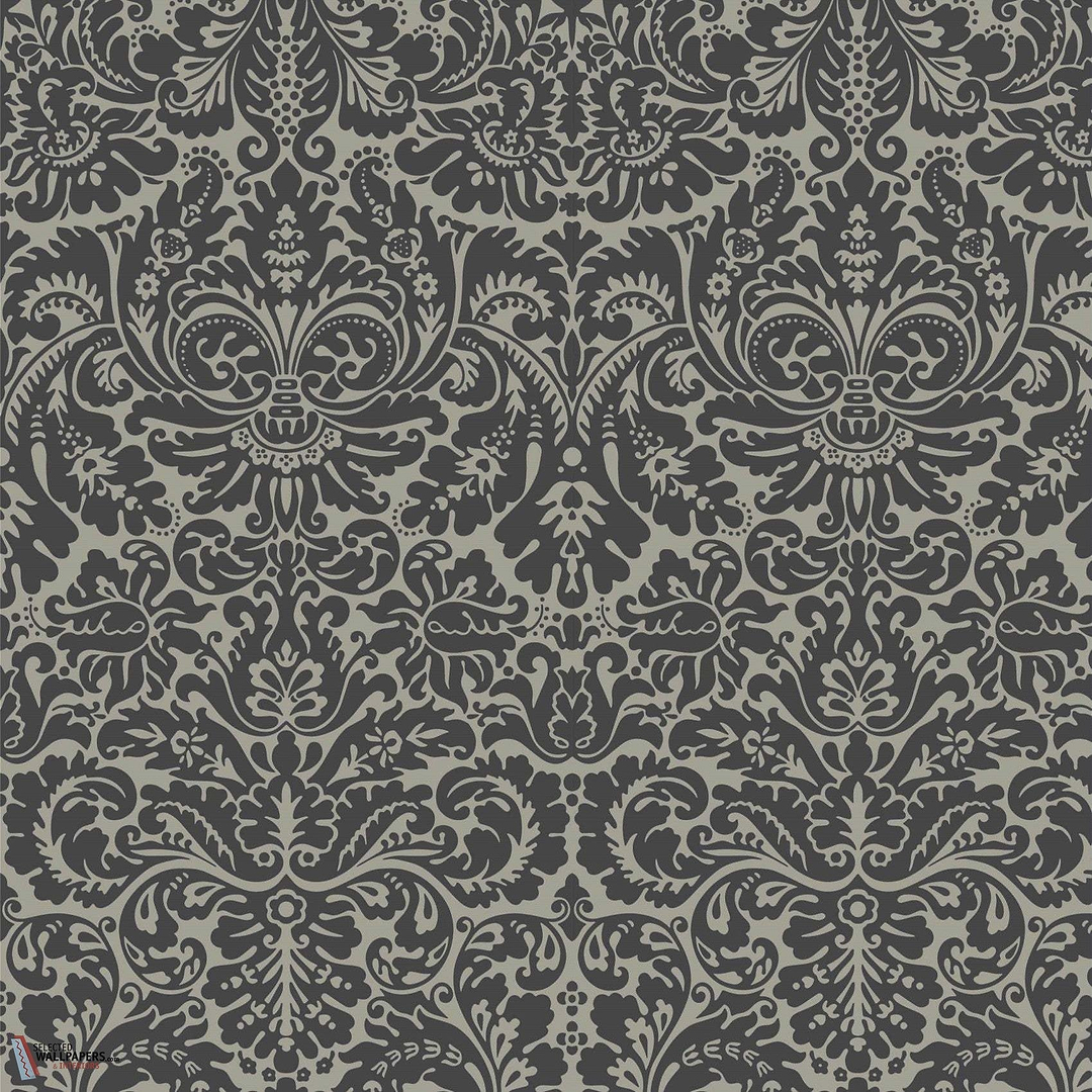 Silvergate-Behang-Tapete-Farrow & Ball-Off Black-Rol-BP878-Selected Wallpapers