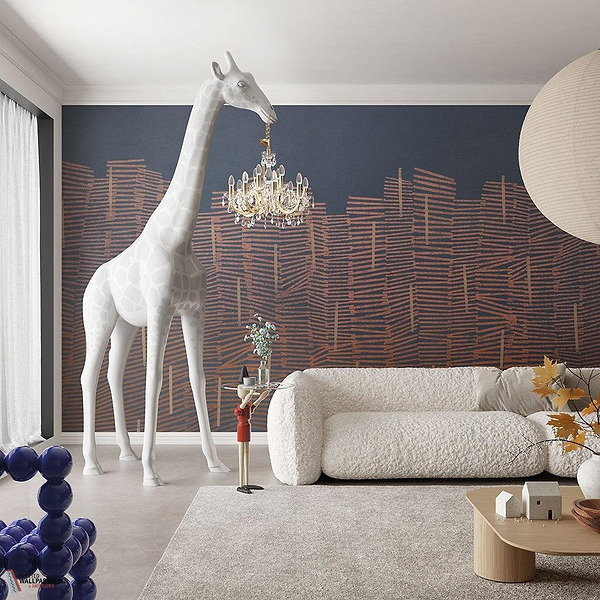 Simplicity behang-Inkiostro Bianco-Selected Wallpapers-Interiors