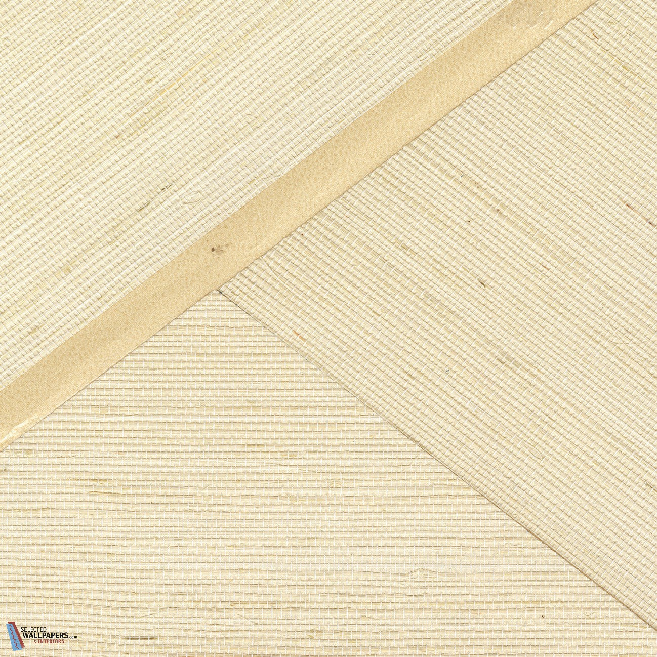 Sisal Strate-CMO Paris-wallpaper-behang-Tapete-wallpaper-Ivoire-Meter (M1)-Selected Wallpapers