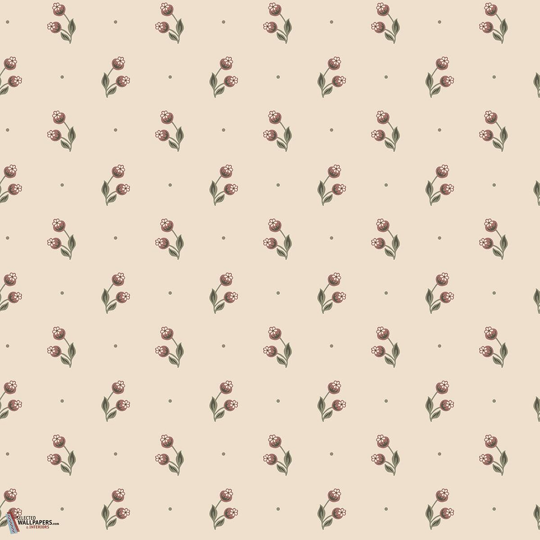 Siv behang-Sandberg-Burgundy-Rol-Selected Wallpapers-Interiors