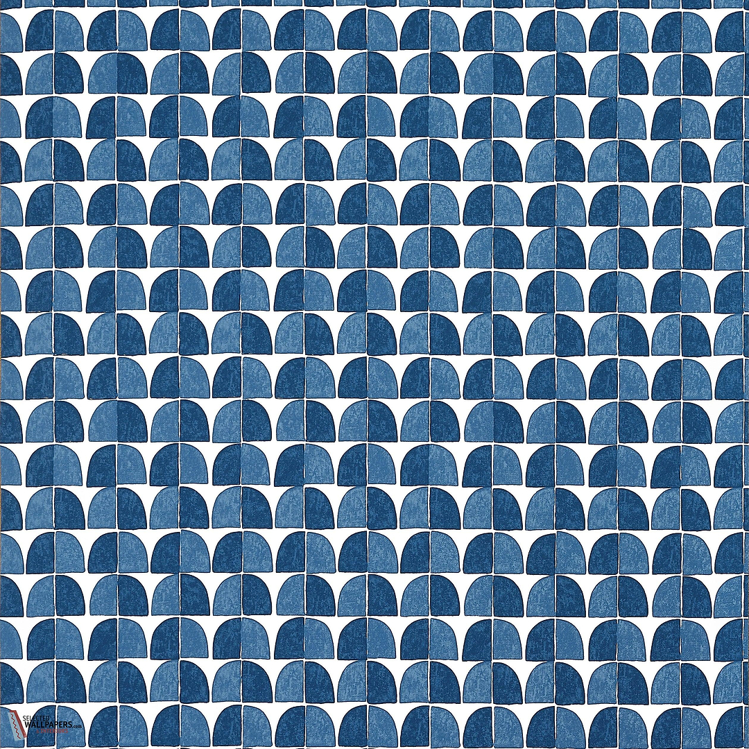 Solsbury behang-Thibaut-Navy-Rol-Selected Wallpapers-Interiors