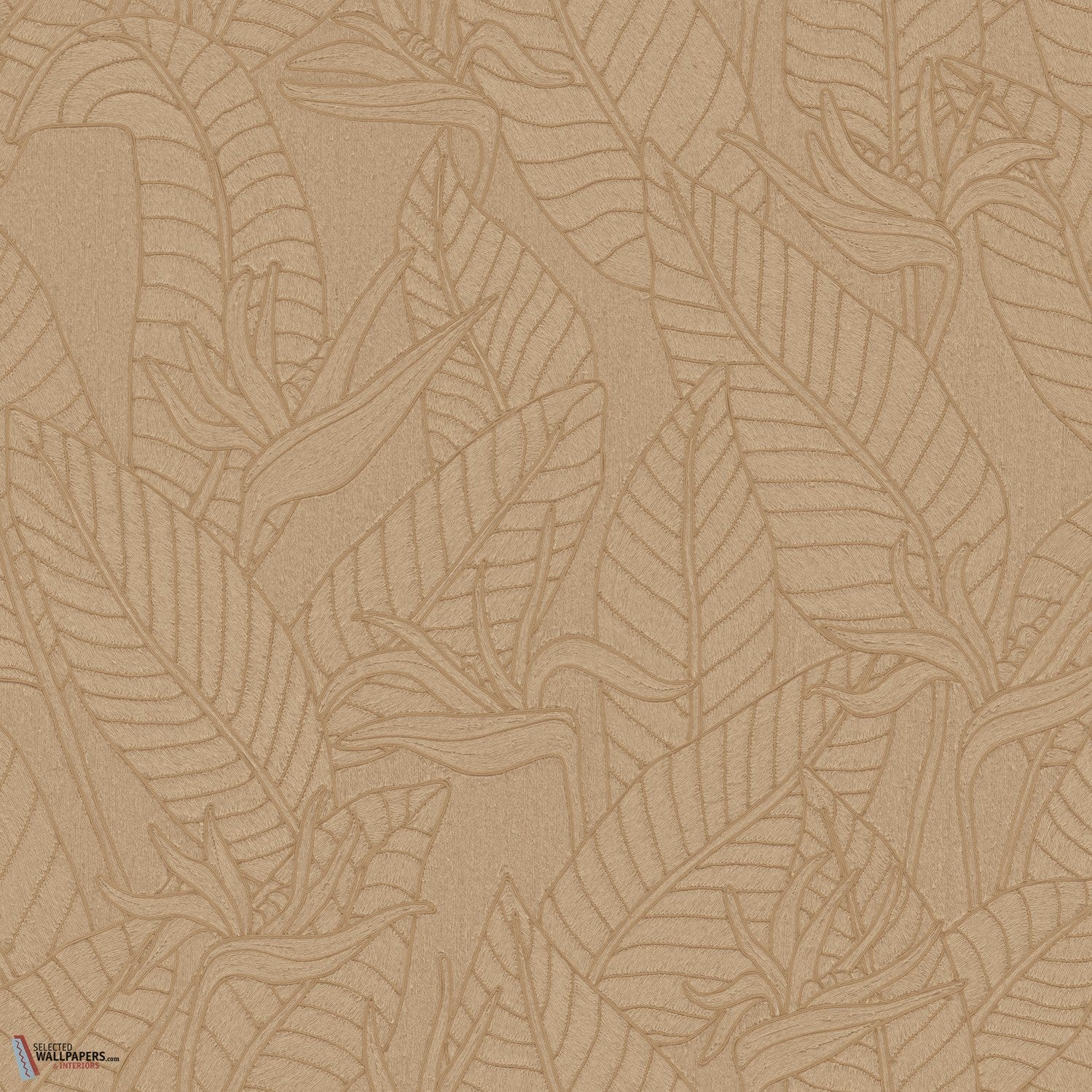 Strelitzia behang-Arte-wallpaper-tapete-Camel-Rol-Selected-Wallpapers-Interiors