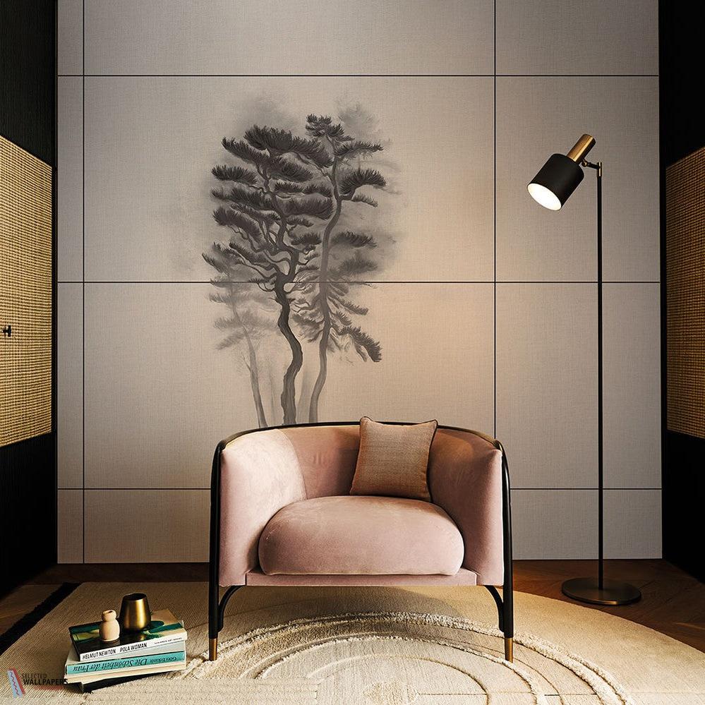 Sumie #1 #2 #3 behang-behang-LondonArt-Selected Wallpapers &amp; Interiors