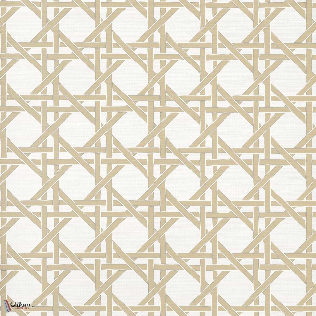 Canary trellis behang