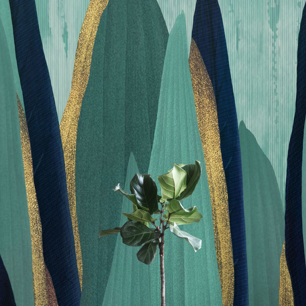 The Folie behang-Behang-Daisy James-Selected Wallpapers &amp; Interiors