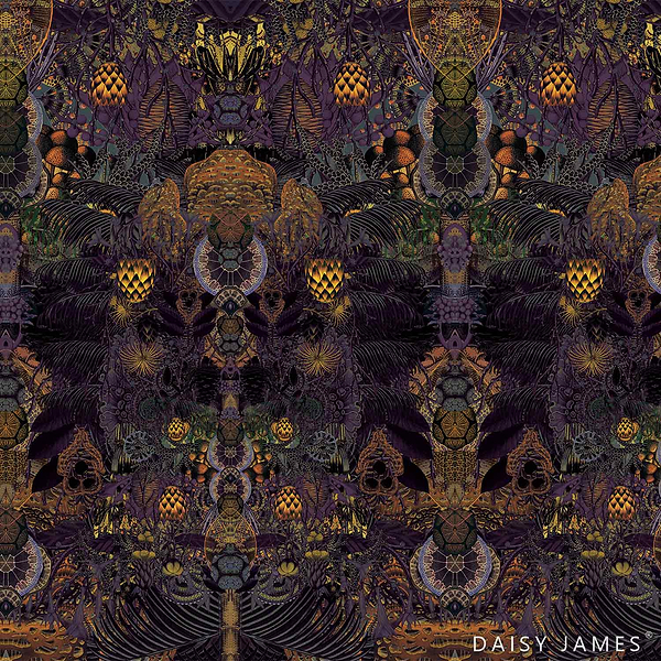 The Poppy behang-Behang-Daisy James-Purple-Vinyl-M2-Selected Wallpapers &amp; Interiors