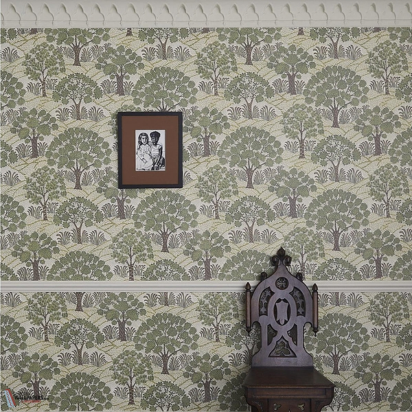 Trees Please behang-House of Hackney-wallpaper-tapete-Selected-Wallpapers-Interiors