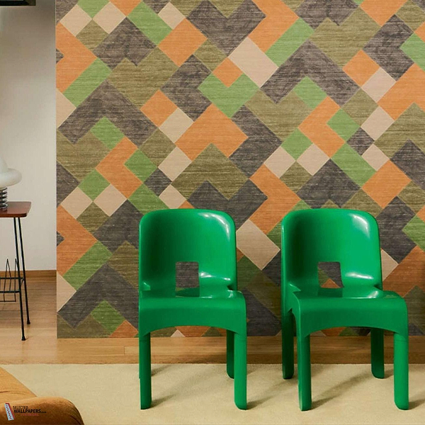 Twill behang-Elitis-Selected Wallpapers-Interiors