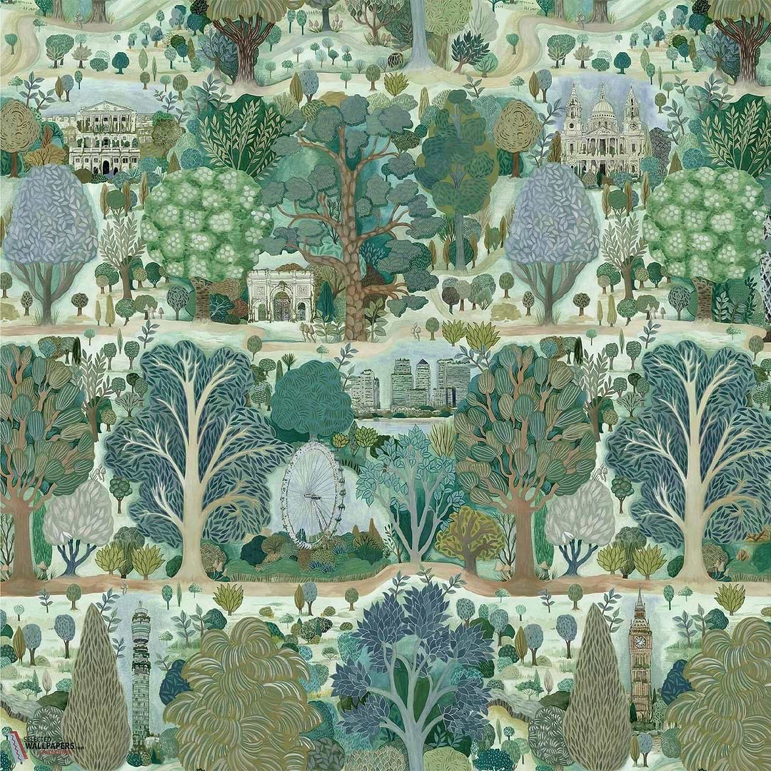Utopia behang-House of Hackney-Spring-200 cm-Rol-Selected Wallpapers-Interiors
