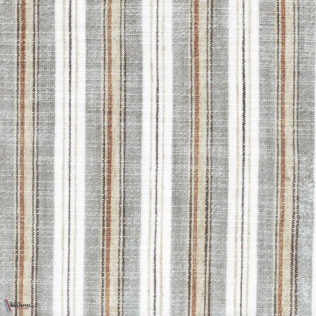 Vagabond stof-Casamance-Bleu galet-Meter (M1)-Selected Wallpapers-Interiors