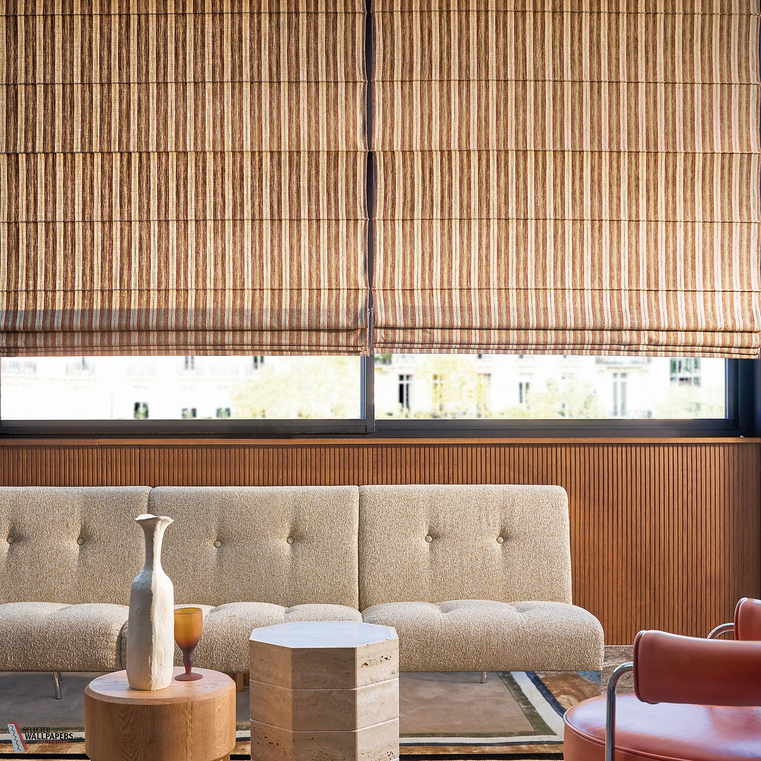 Vagabond stof-Casamance-Selected Wallpapers-Interiors