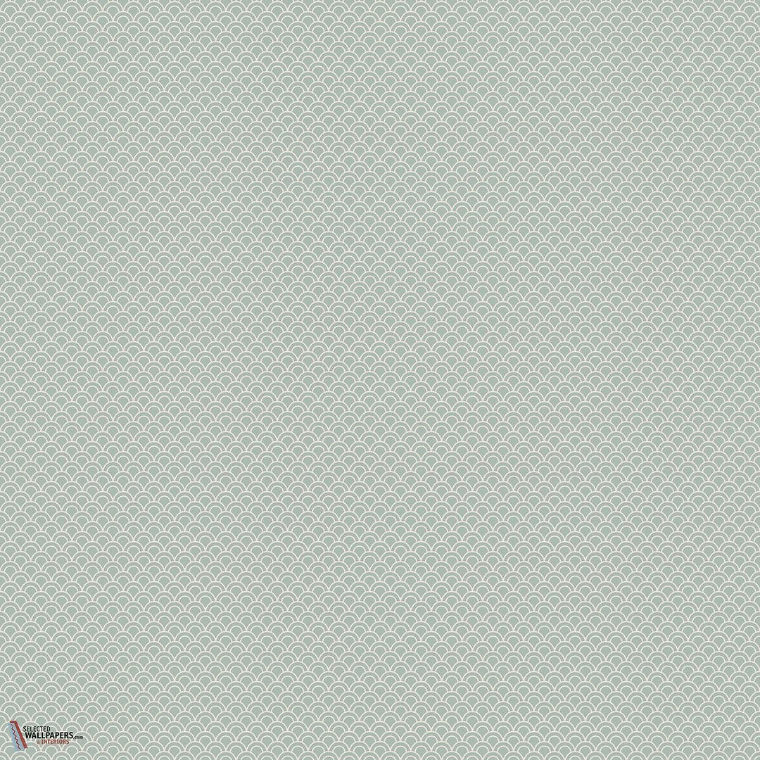 Valv behang-Sandberg-Sage green-Rol-Selected Wallpapers-Interiors