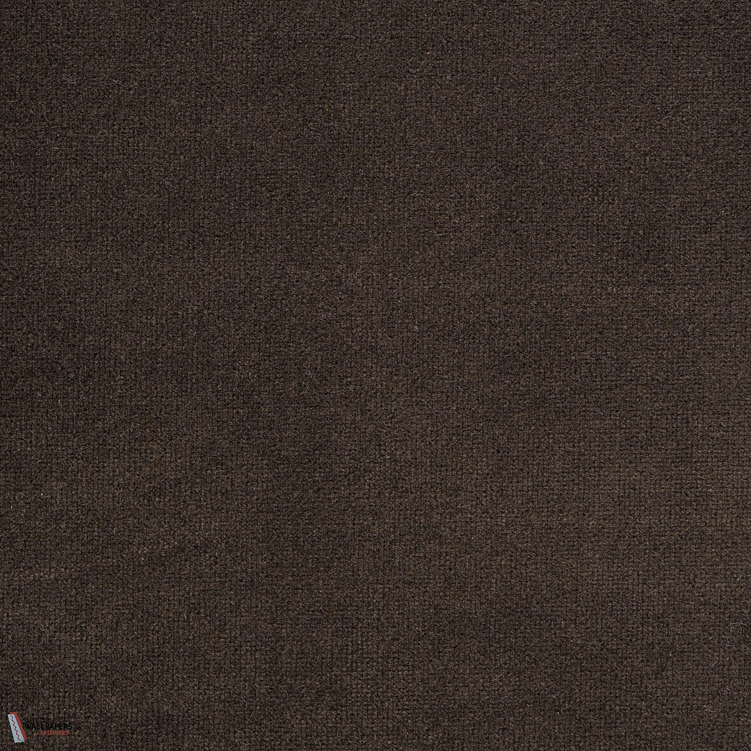 Velveteen behang-Tissage Mahieu-Espresso-Meter (M1)-Selected Wallpapers-Interiors