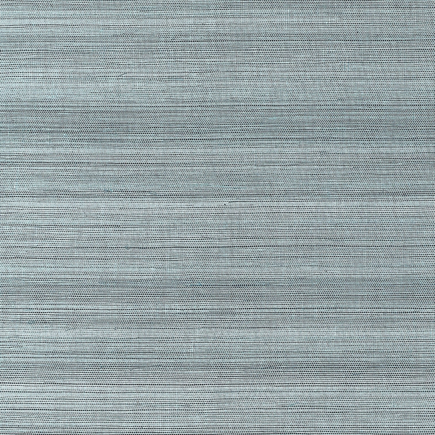Windward Sisal-Thibaut-Stormy Blue-Rol-Selected-Wallpapers-Interiors