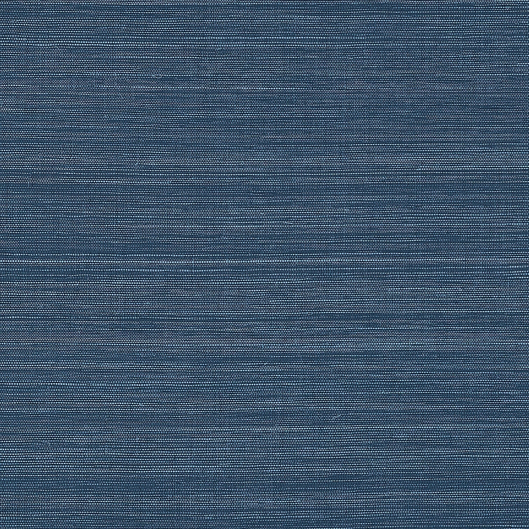 Windward Sisal-Thibaut-Navy-Rol-Selected-Wallpapers-Interiors