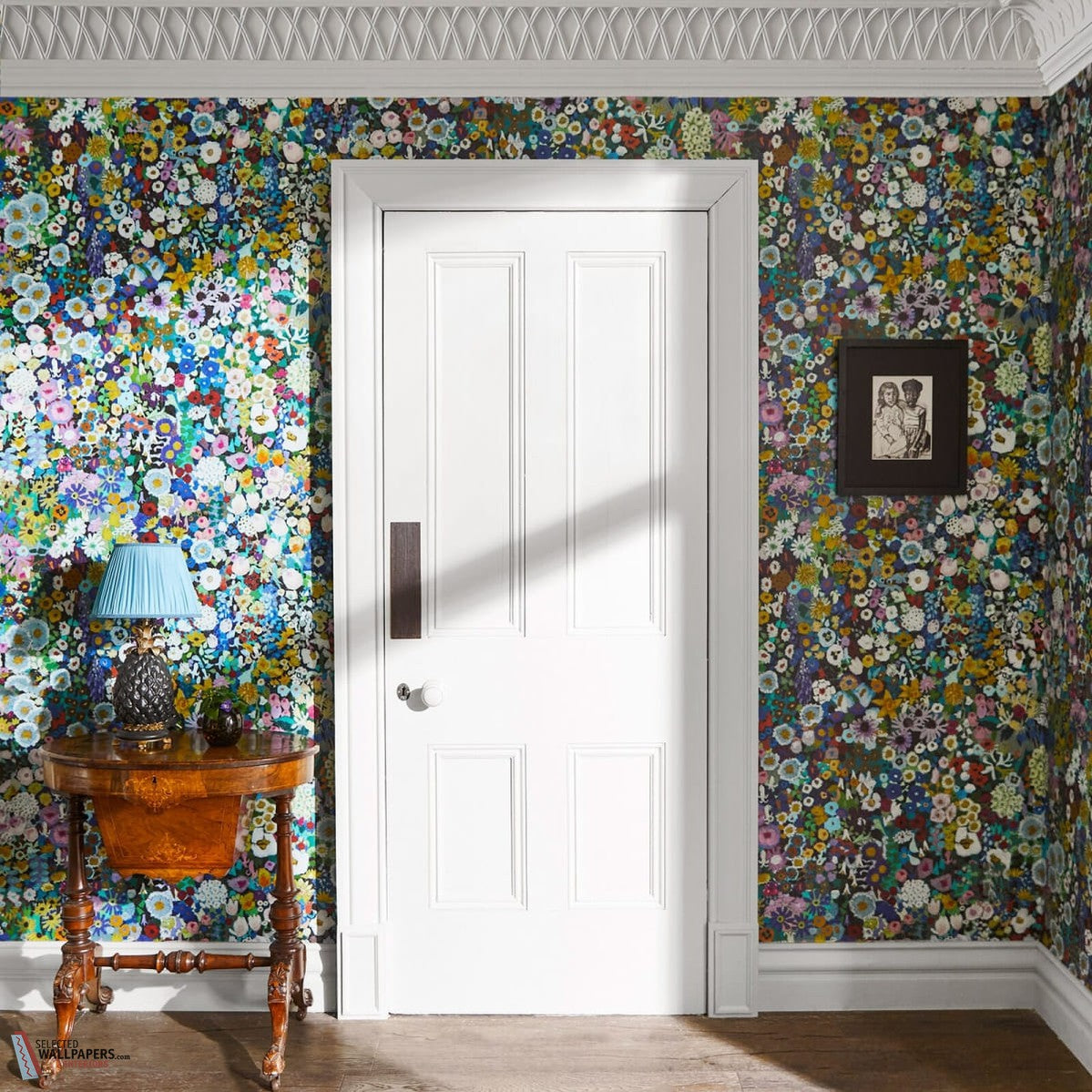 Woodstock behang-House of Hackney-wallpaper-tapete-Selected-Wallpapers-Interiors