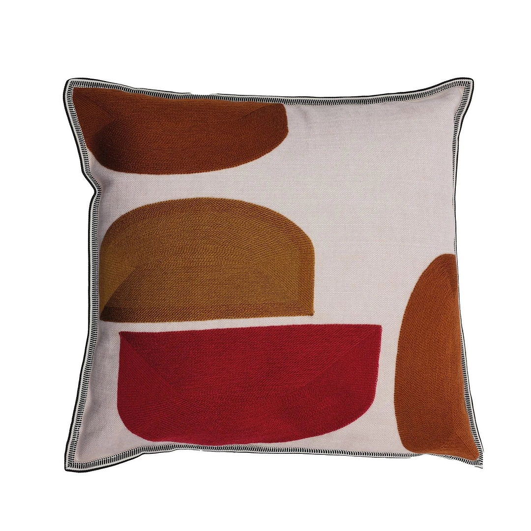 Housse de Coussin Jojoba-Kussen-Casamance-Naturel Grenet-45 x 45 cm-Selected Wallpapers &amp; Interiors