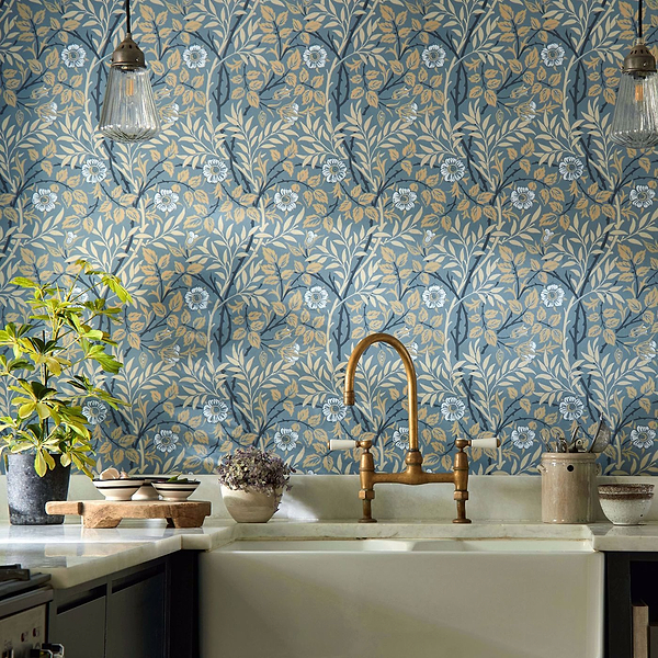 Sweet Briar behang-behang-Morris & Co-Selected Wallpapers &amp; Interiors