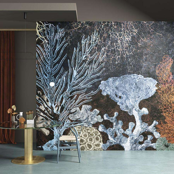 Abissi-behang-Tapete-Inkiostro Bianco-Selected Wallpapers