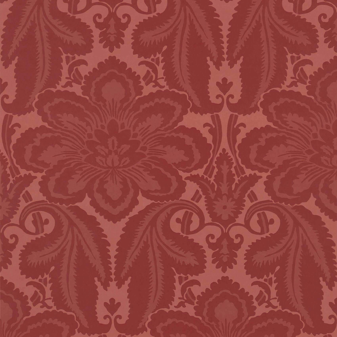 Albemarle-behang-Tapete-Little Greene-Flame-Rol-0251ALFLAME-Selected Wallpapers