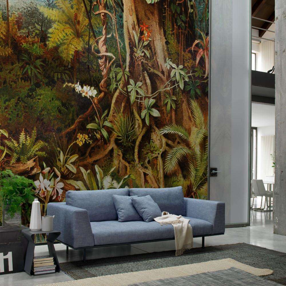 Amazzonia-behang-Tapete-Inkiostro Bianco-Selected Wallpapers