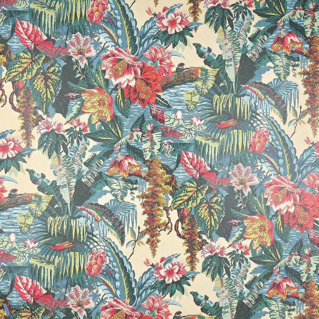 Amour des tropiques-behang-Tapete-Pierre Frey-Jungle-Meter (M1)-FP978002-Selected Wallpapers