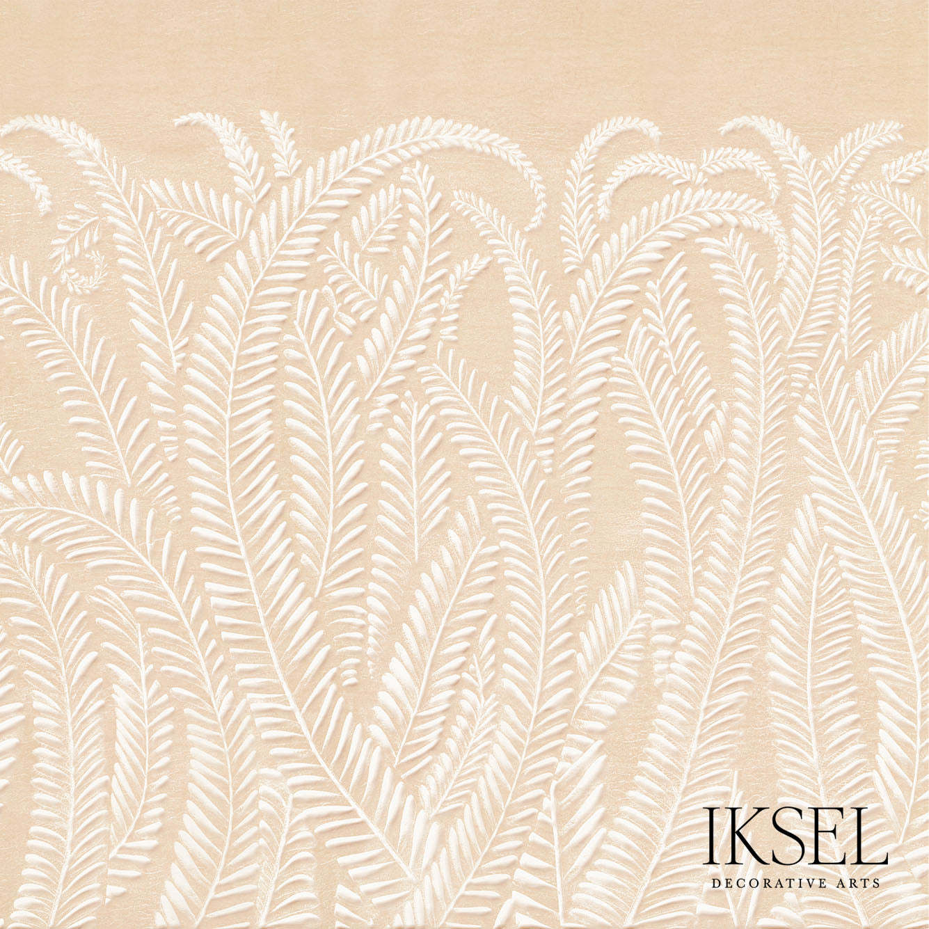 Art Deco Fern behang