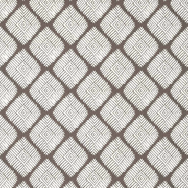 Austin Diamond-Behang-Tapete-Thibaut-Brown-Rol-T13252-Selected Wallpapers