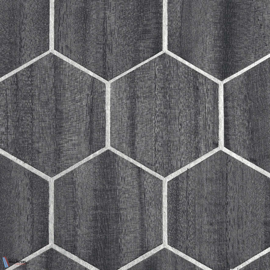 Bois Alveole-Behang-Tapete-CMO Paris-Gris-Rol-CMO WBO 03 86-Selected Wallpapers