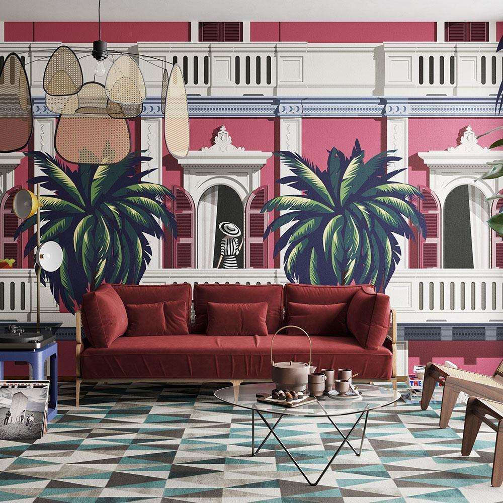 Boulevard-behang-Tapete-Inkiostro Bianco-Selected Wallpapers