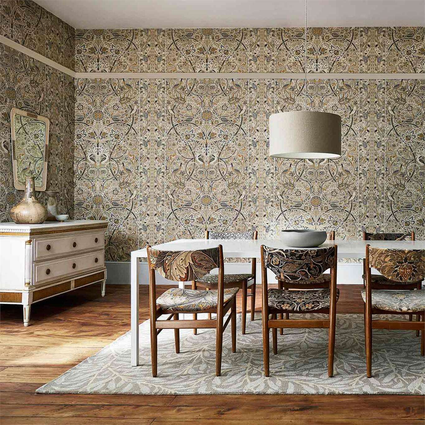 Bullerswood-behang-Tapete-Morris & Co-Selected Wallpapers