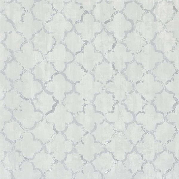 Chinese Trellis-behang-Tapete-Designers Guild-Platinum-Rol-PDG650/08-Selected Wallpapers