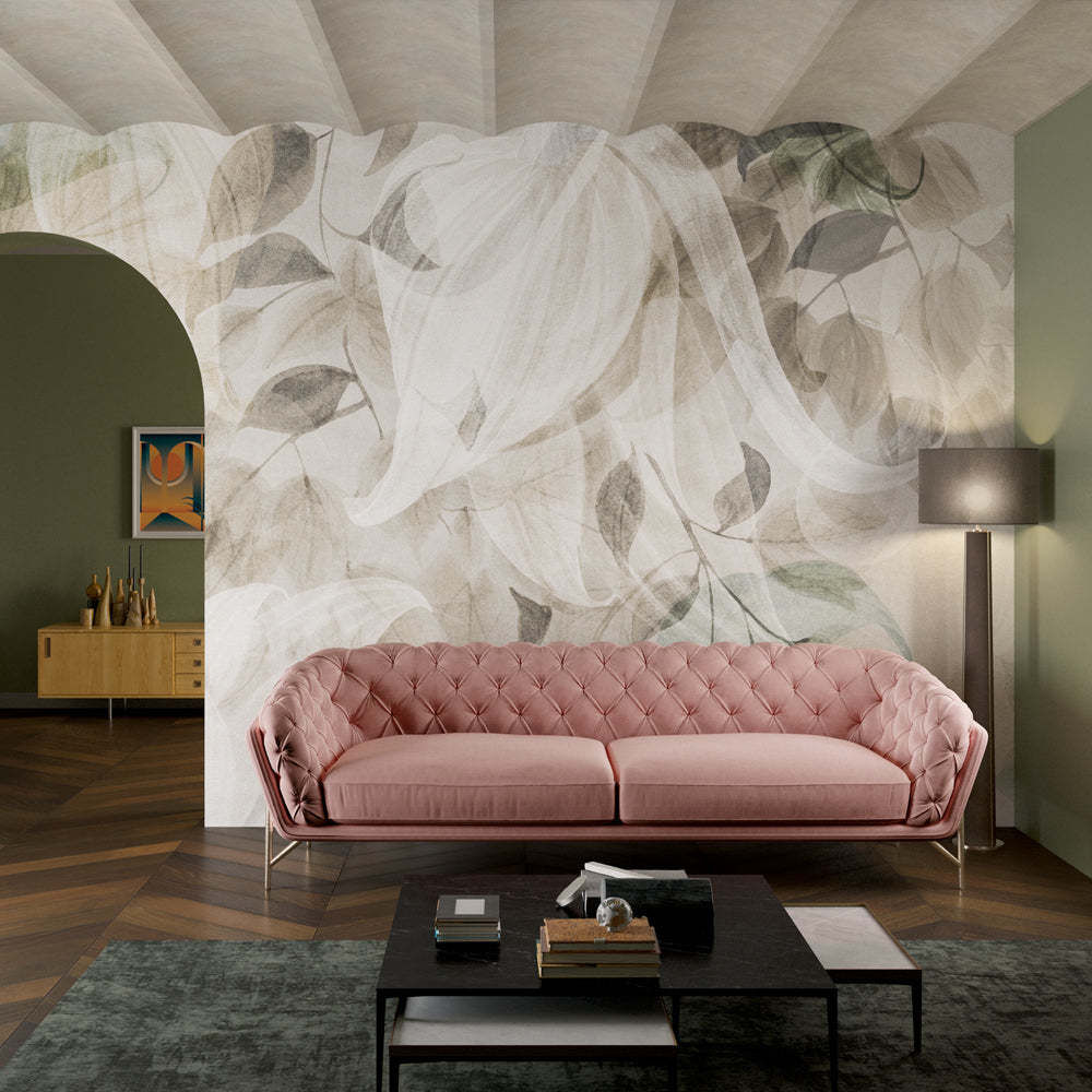 Clematide-Behang-Tapete-Inkiostro Bianco-Selected Wallpapers