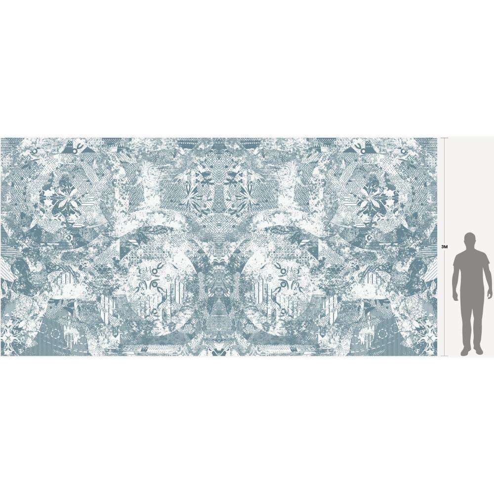 Cosmato Jungle-behang-Tapete-Inkiostro Bianco-Selected Wallpapers