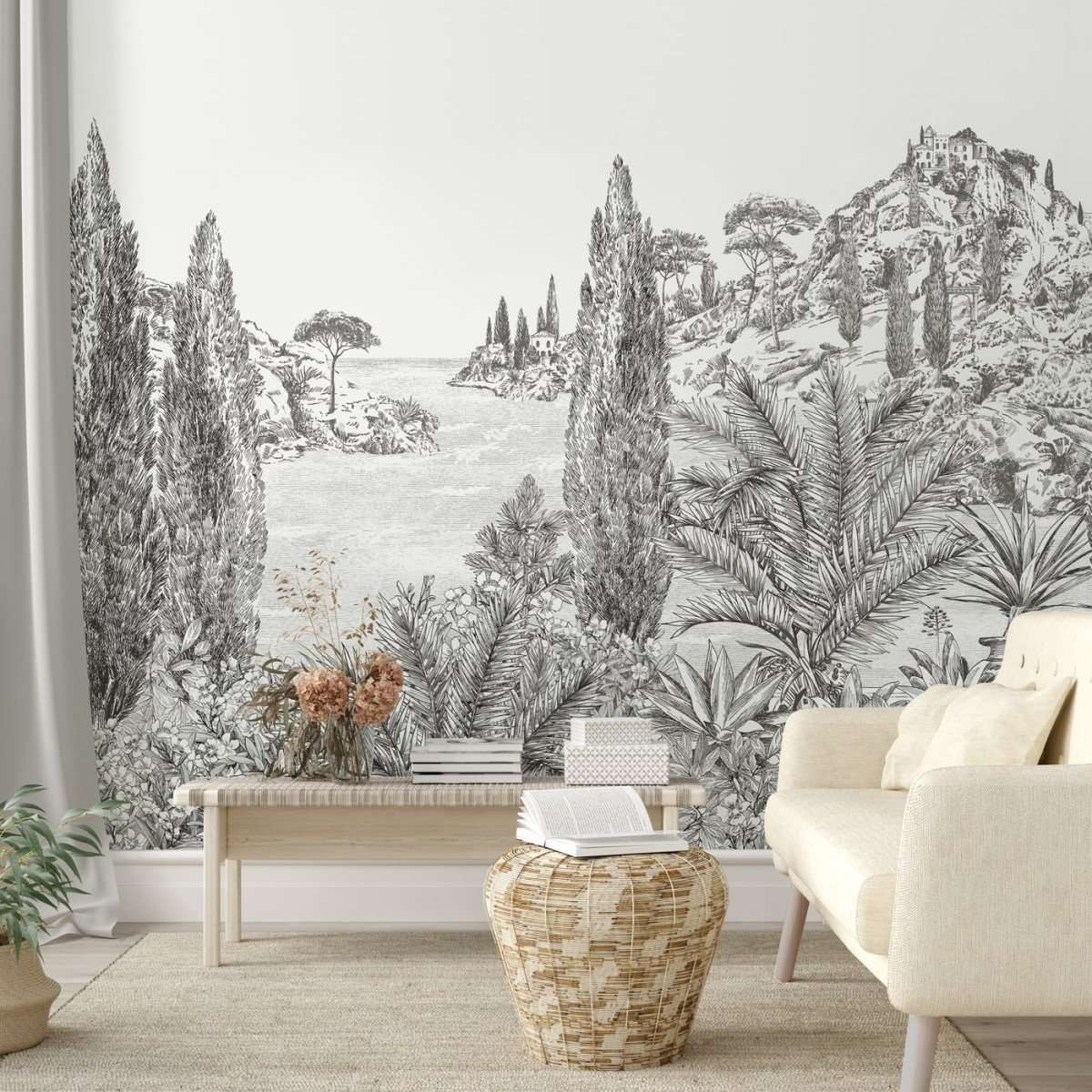 Cypres-behang-Tapete-Isidore Leroy-Selected Wallpapers
