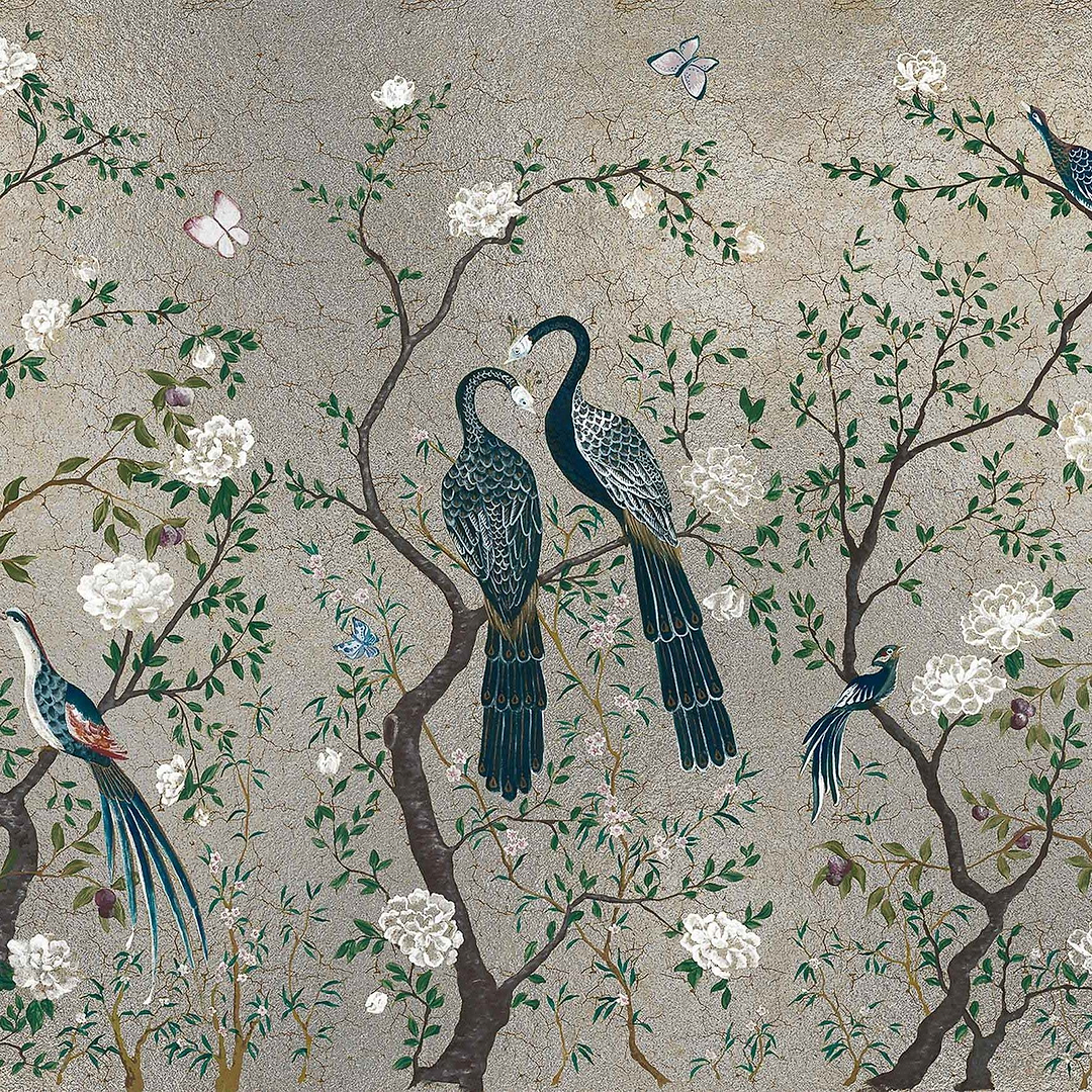Edo Metallics-Behang-Tapete-Coordonne-Silver-Metallics-9600002-Selected Wallpapers
