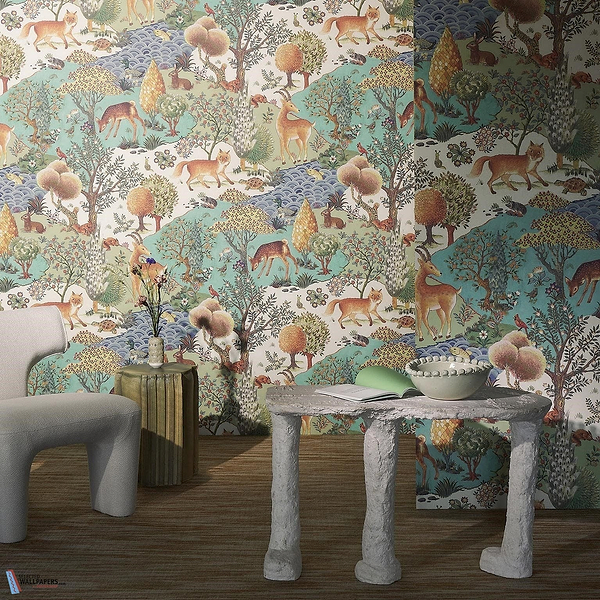 Foret d'Eden-Behang-Tapete-Pierre Frey-Selected Wallpapers