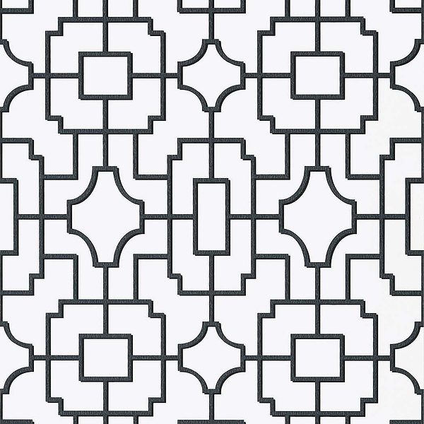 Fretwork-Behang-Tapete-Thibaut-Black-Rol-T20871-Selected Wallpapers