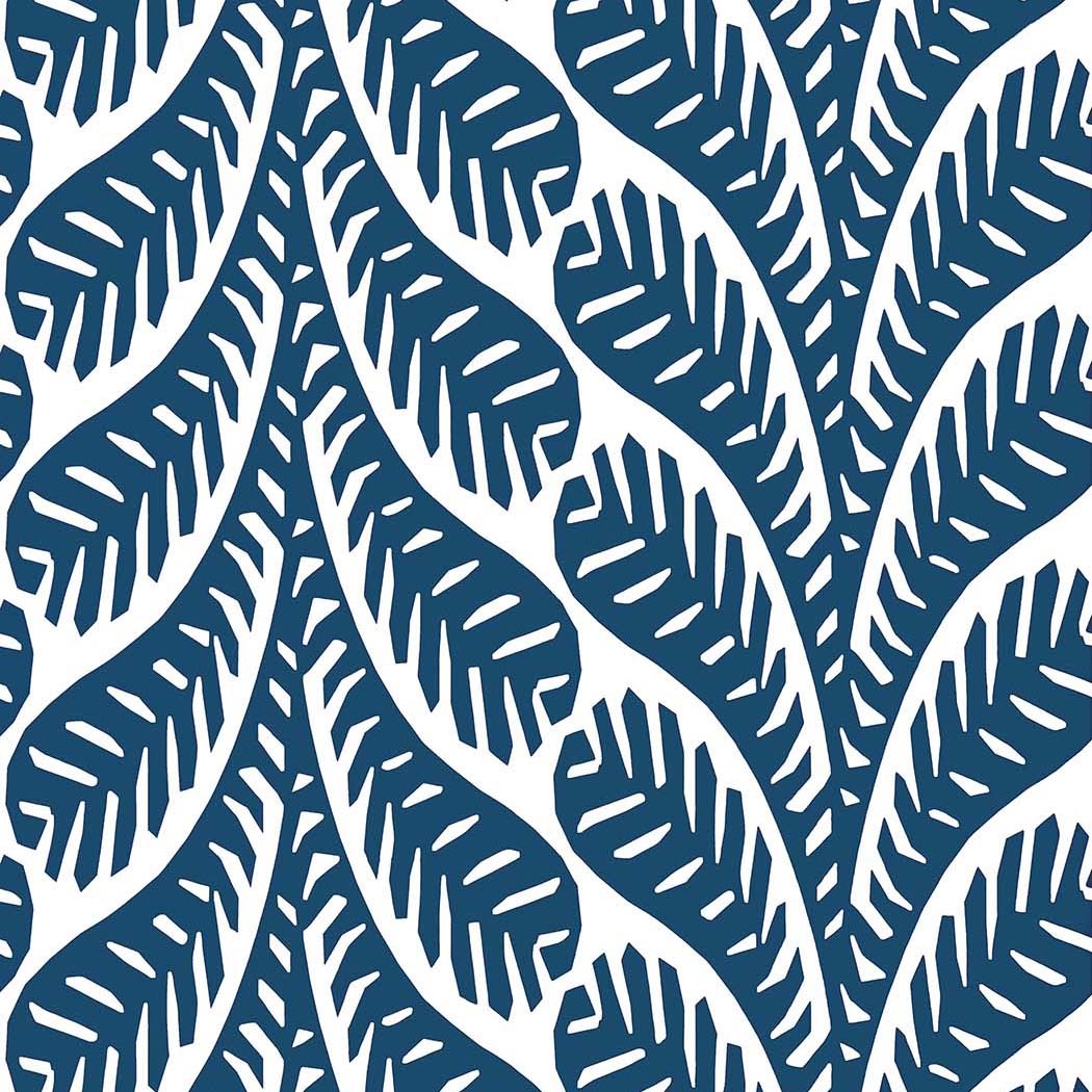 Ginger-Behang-Tapete-Thibaut-Navy-Rol-T20827-Selected Wallpapers