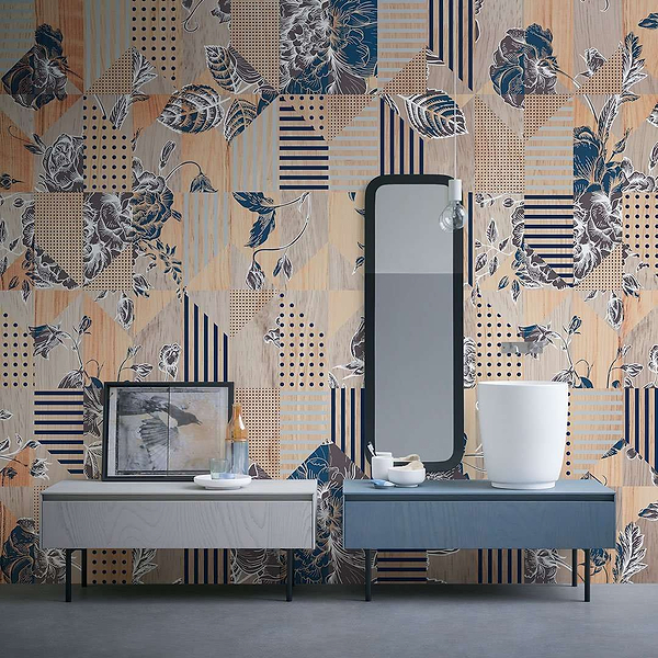 Innesto-behang-Tapete-Inkiostro Bianco-Selected Wallpapers
