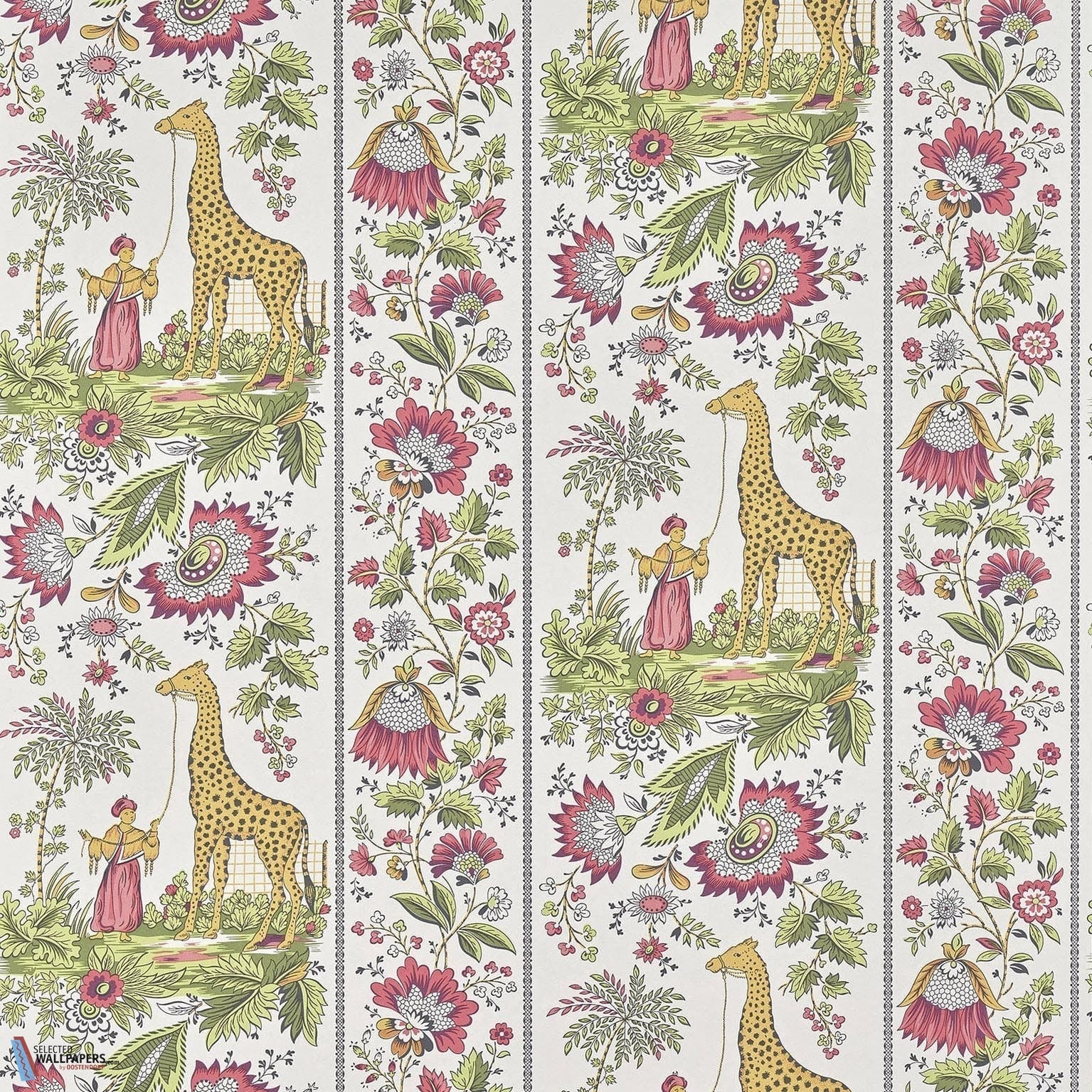 Ismaelia-Behang-Tapete-Pierre Frey-Fuchsia Ans-Rol-FP954002-Selected Wallpapers
