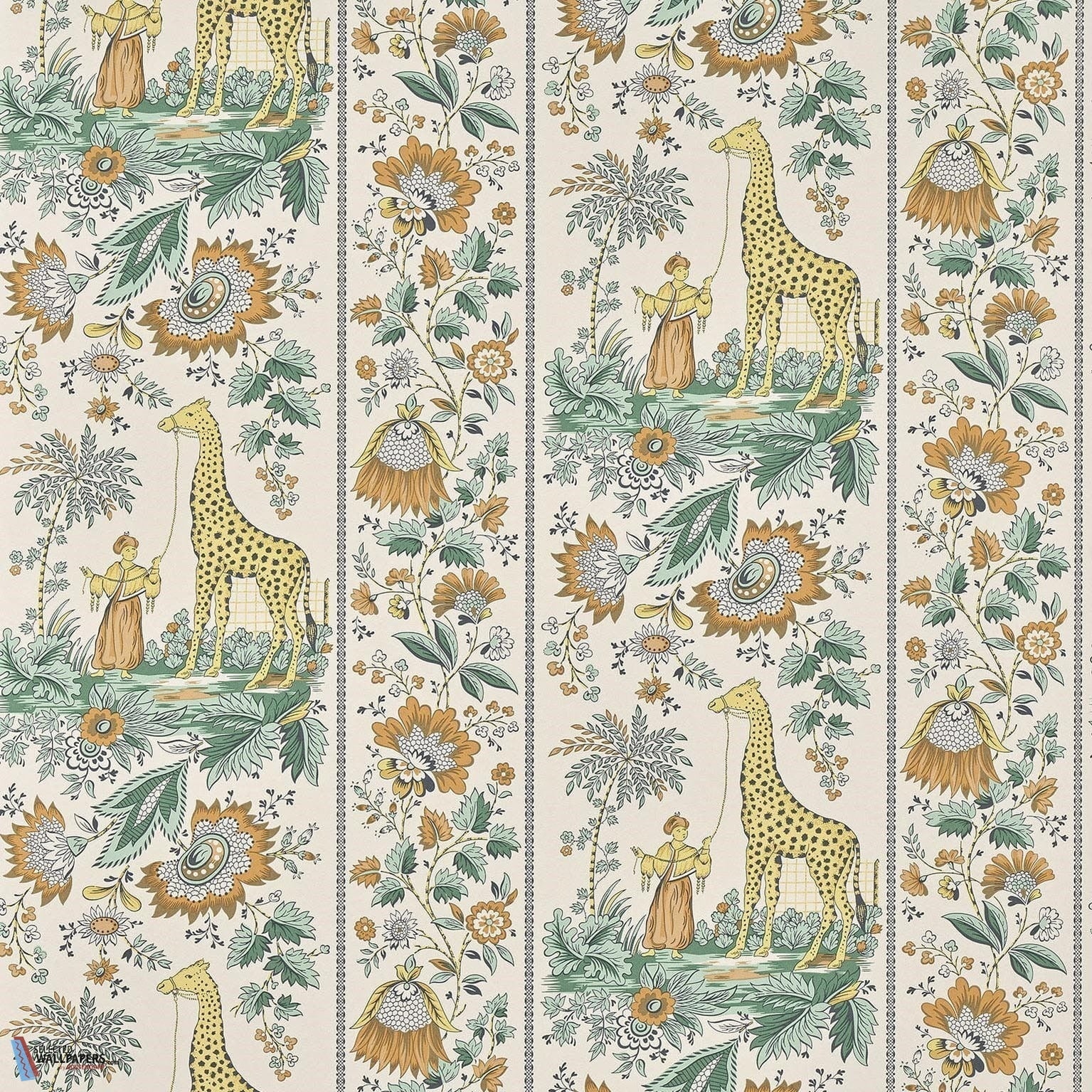 Ismaelia-Behang-Tapete-Pierre Frey-Miel Celadon-Rol-FP954003-Selected Wallpapers