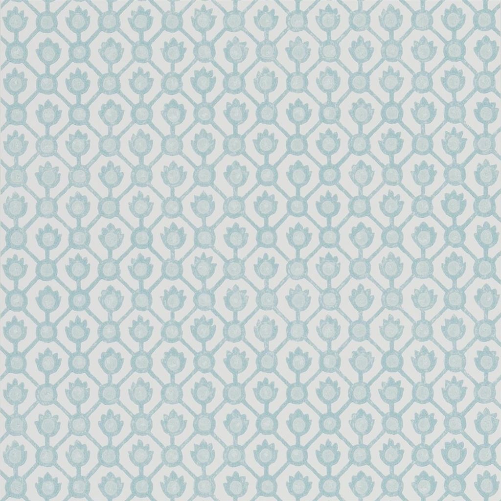 Jaal-Behang-Tapete-Designers Guild-Eau de Nil-Rol-PDG1150/07-Selected Wallpapers
