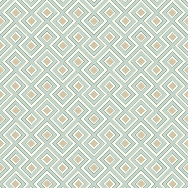 La Fiorentina Small-Behang-Tapete-GP&J Baker-Aqua-Rol-BW45098.4-Selected Wallpapers