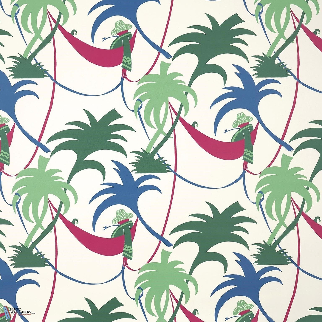 La Sieste-Behang-Tapete-Pierre Frey-Caraibes-Meter (M1)-FP955001-Selected Wallpapers
