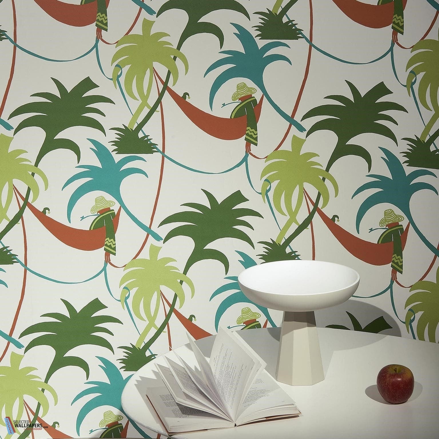 La Sieste-Behang-Tapete-Pierre Frey-Selected Wallpapers