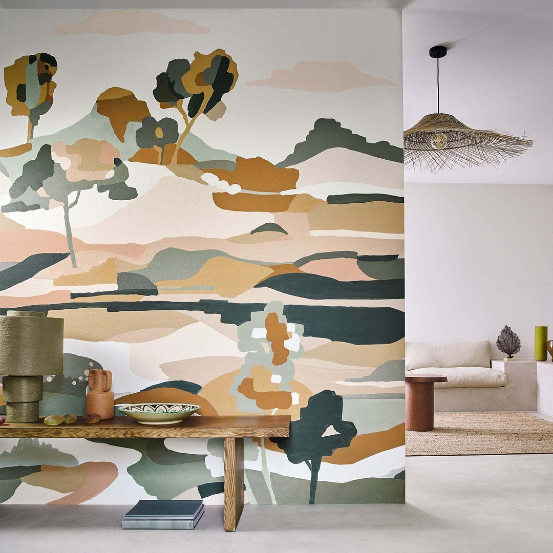 Le Bassin-Behang-Tapete-Casamance-Selected Wallpapers