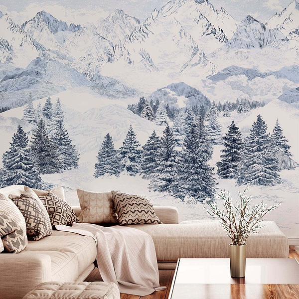 Les Cimes-behang-Tapete-Isidore Leroy-Selected Wallpapers