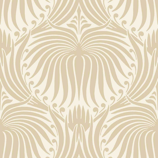 Lotus-Behang-Tapete-Farrow & Ball-String No8-Rol-BP2003-Selected Wallpapers