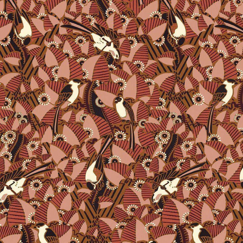 Majoliques-behang-Tapete-Casamance-Blush/Terre de Sienne-Rol-74782672-Selected Wallpapers